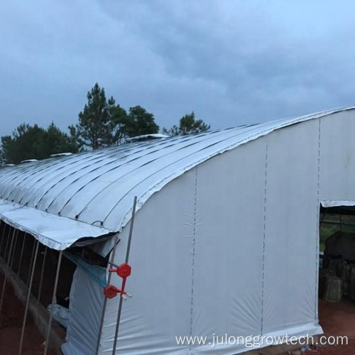 Agricultural Blackout Single span Mushroom Greenhouse